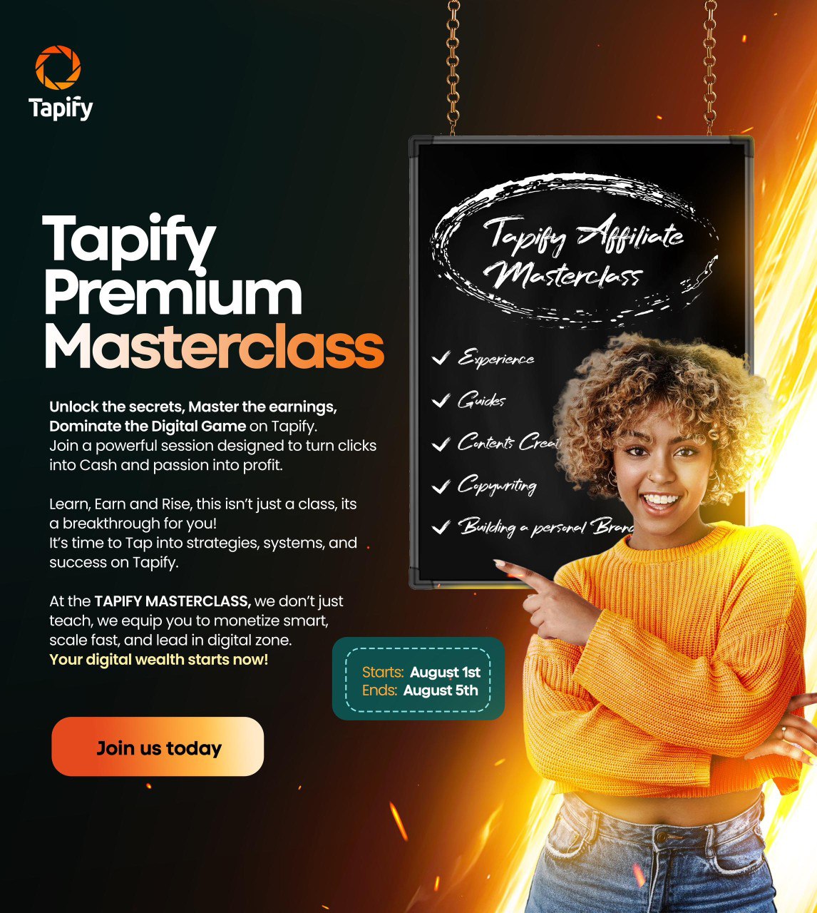 Tapify brand poster 2
