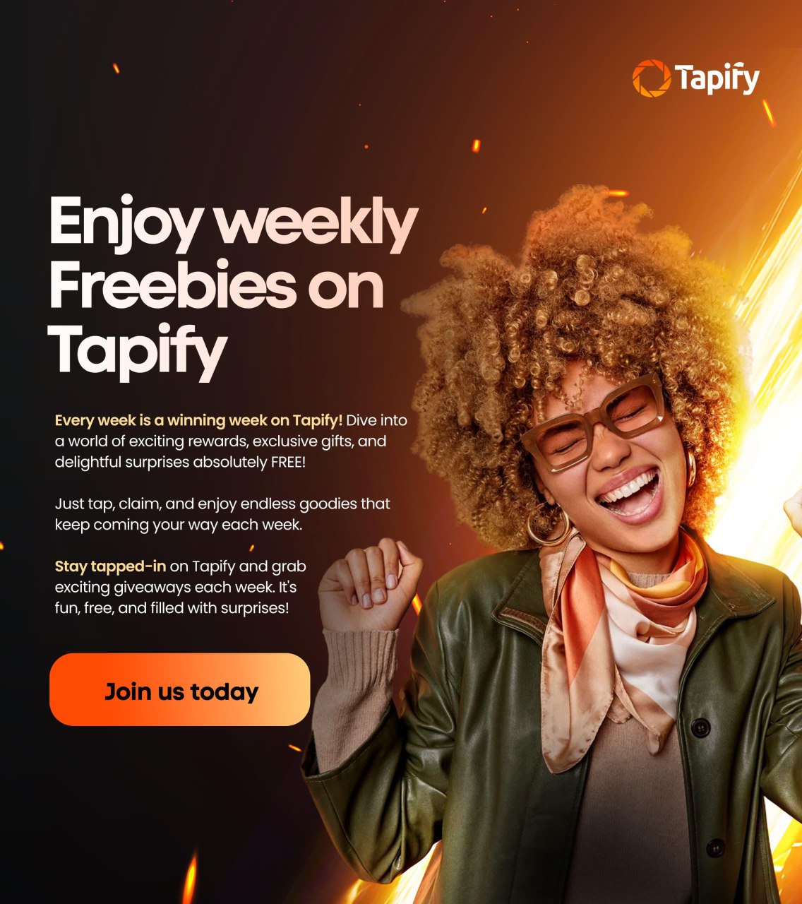 Tapify brand poster