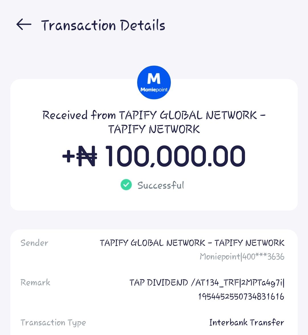 Withdrawal proof 5